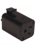 Black Halo compatible Track Receptacle - Liteline H-TR6321-BK
